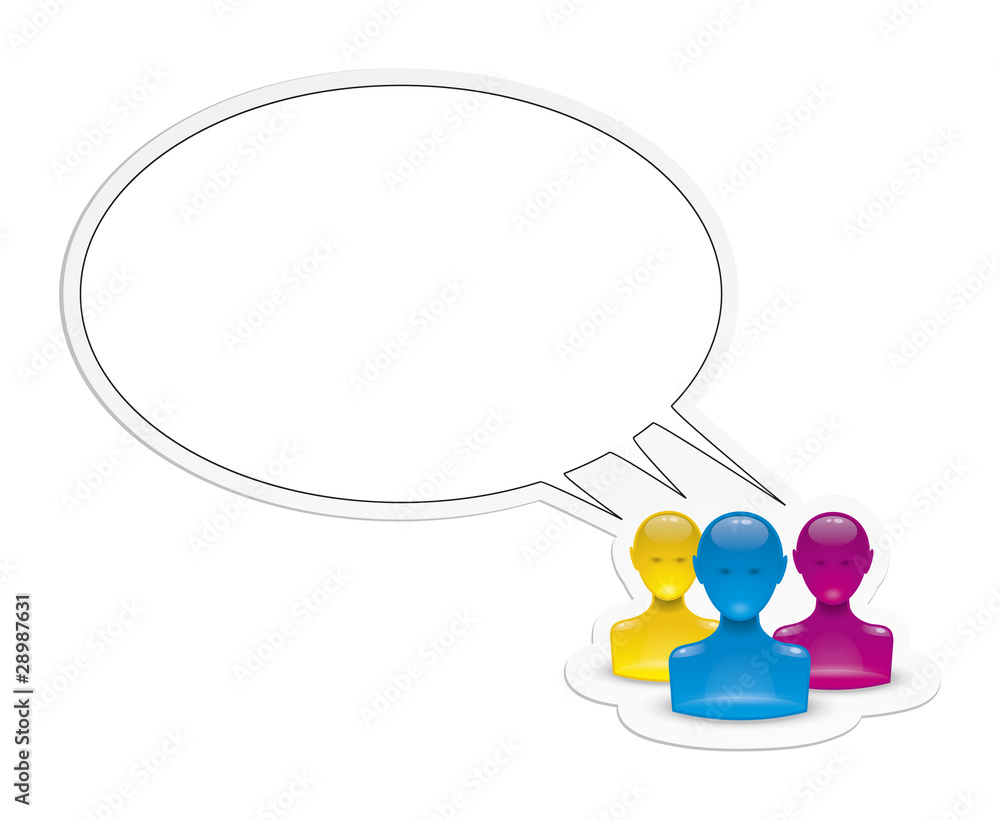 talking people icon talking people icon