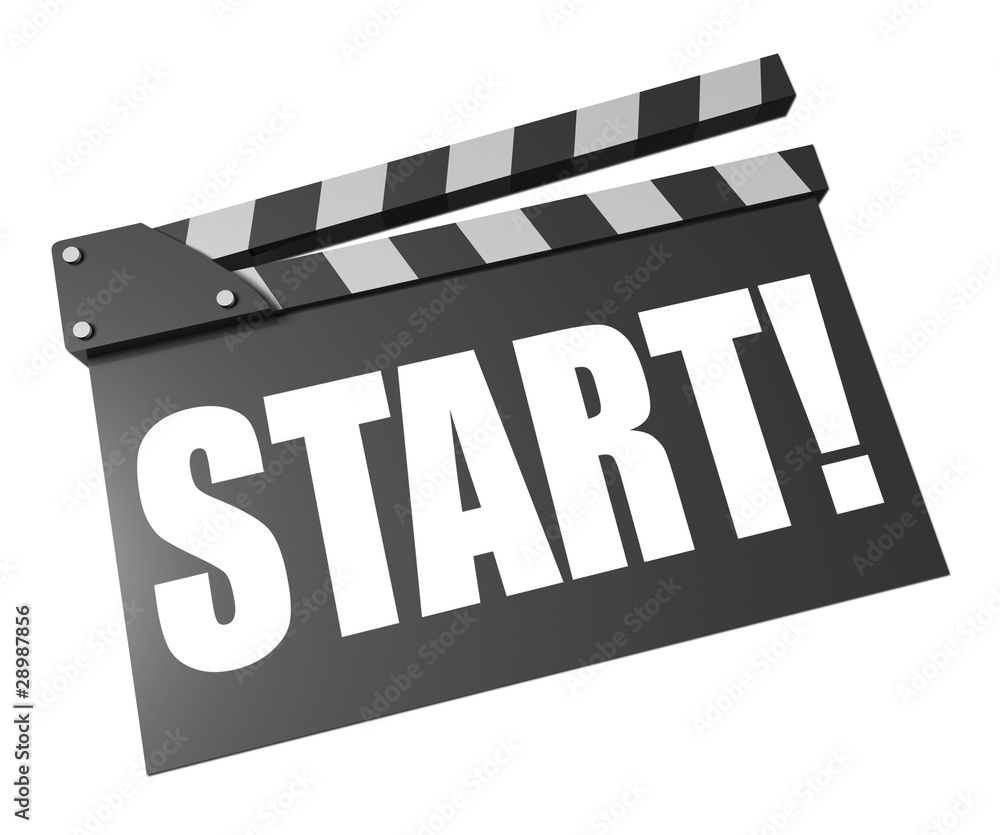 Start! Filmklappe