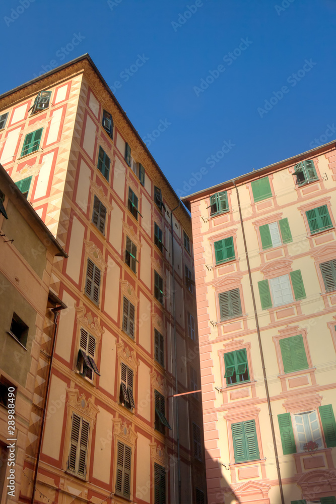 homes in Camogli, Italy