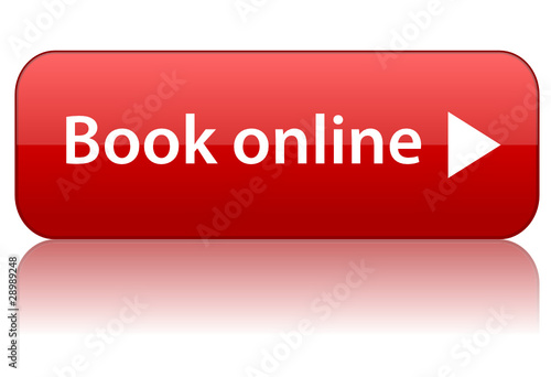 "BOOK ONLINE" Web Button (order now e-booking internet check in)