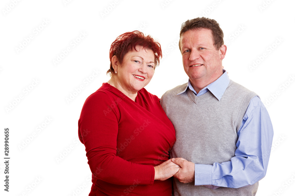 Portrait eines glücklichen älteren Ehepaars Portrait eines glücklichen älteren Ehepaars
