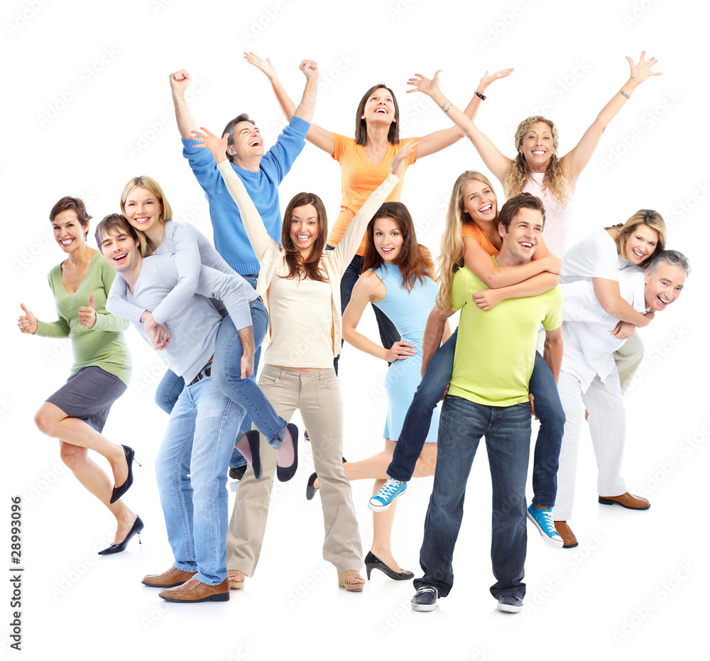 Happy people Happy people