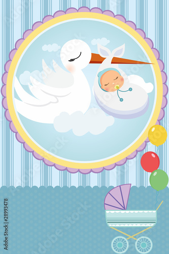 Baby shower card