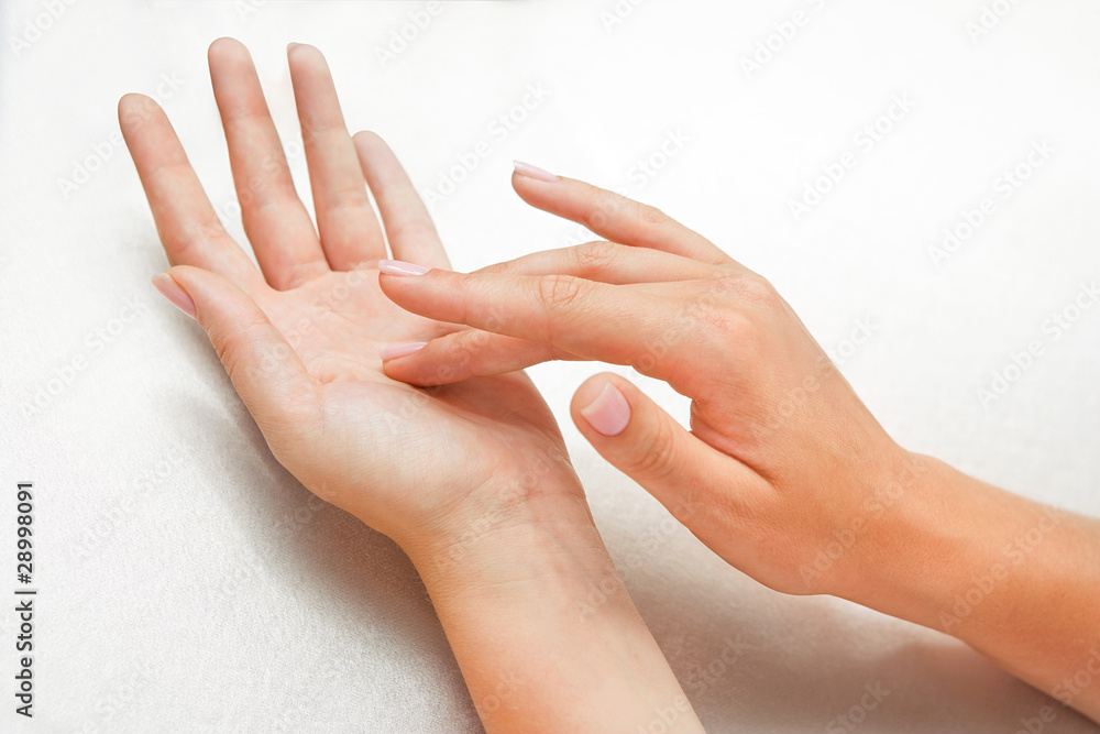 Beautiful woman's hands Beautiful woman's hands