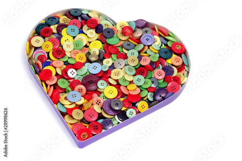 buttons heart © nito