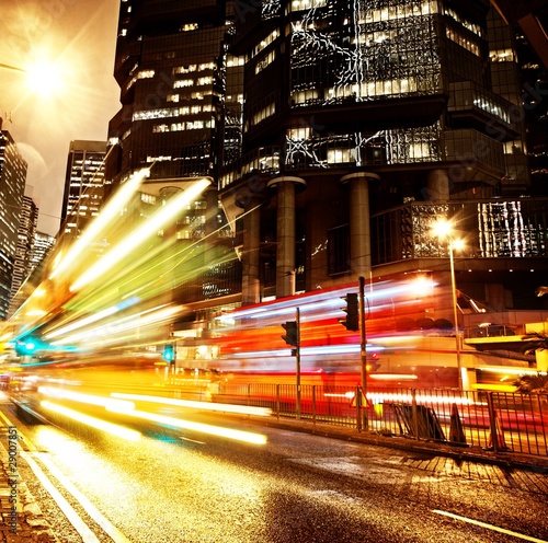 Photography Fast moving cars at night