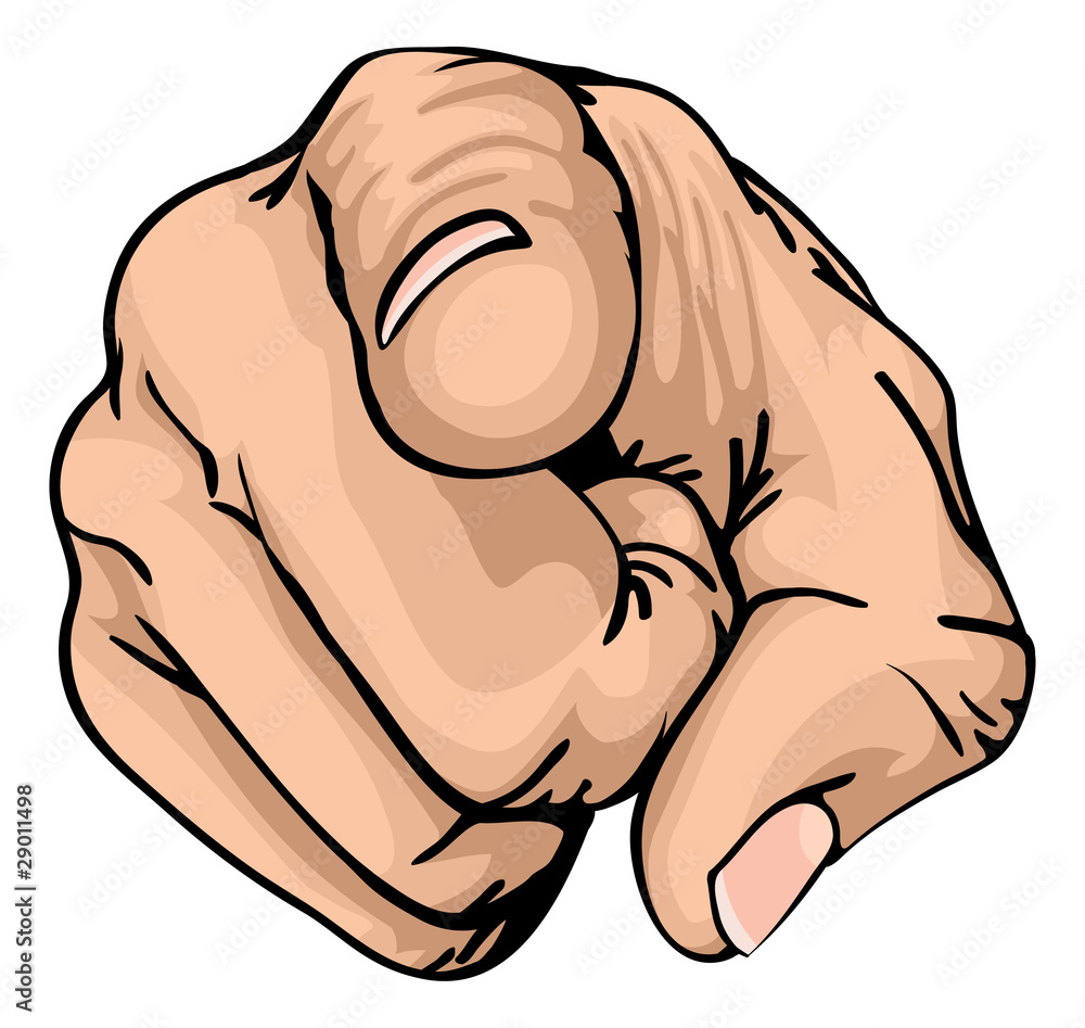pointing the finger pointing the finger
