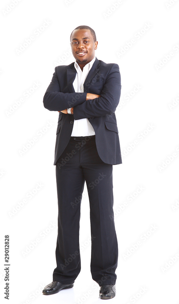 portrait of a successful African American business man portrait of a successful African American business man