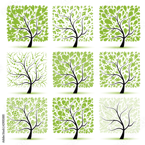 Art tree collection for your design
