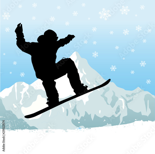 snowboarding