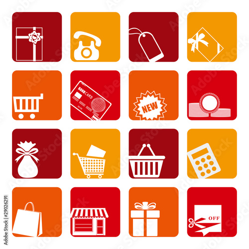 Shopping Icons Set