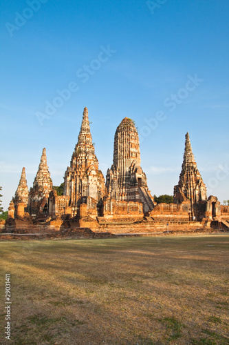 Ancient pagoda-Ayutthaya Thailand © Satit _Srihin