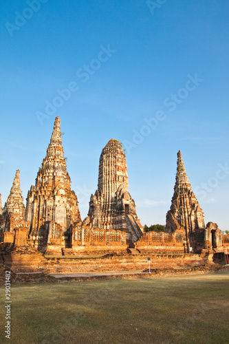 Ancient pagoda-Ayutthaya Thailand