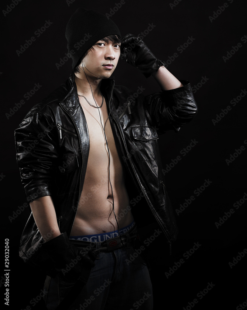 Techno dance boy Techno dance boy