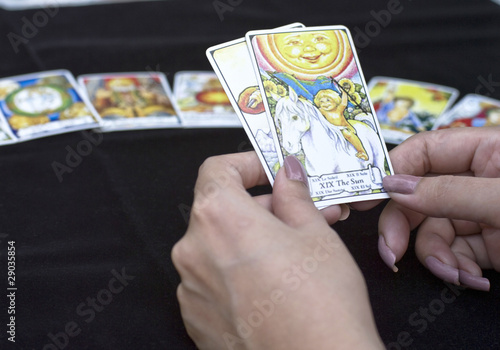 the woman fortuneteller tarot card