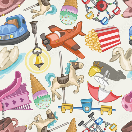 seamless playground pattern