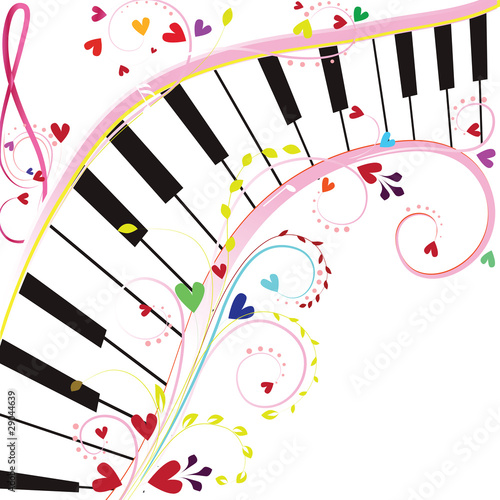 Piano keyboard