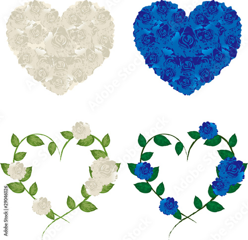 薔薇のハート