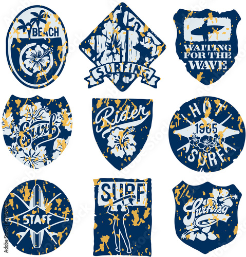 vector surfing badges