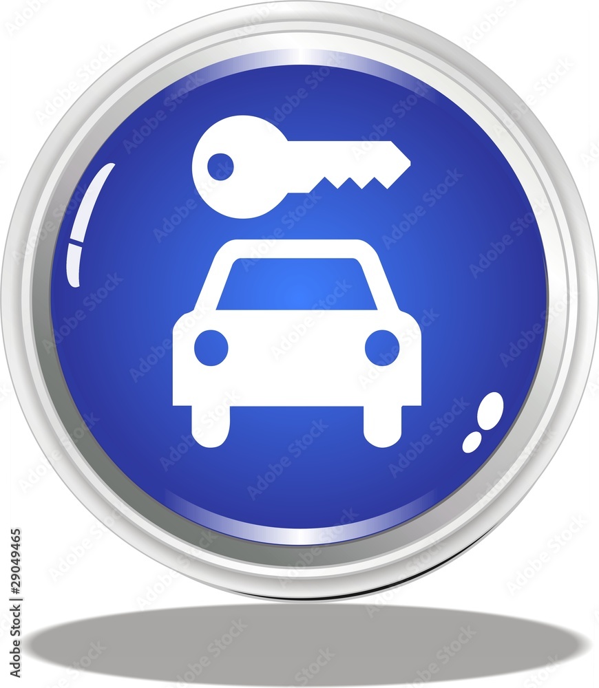 bouton location de voiture