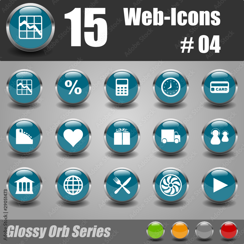 Web Icons #04 Web Icons #04
