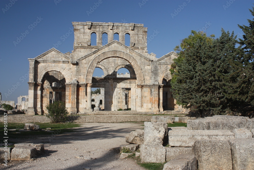 église de saint siméon, Syrie