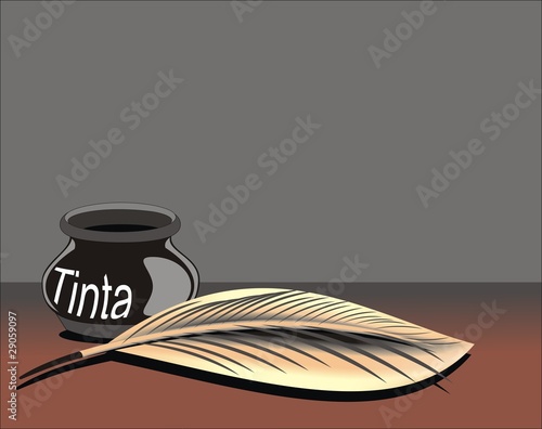Pluma y tinta