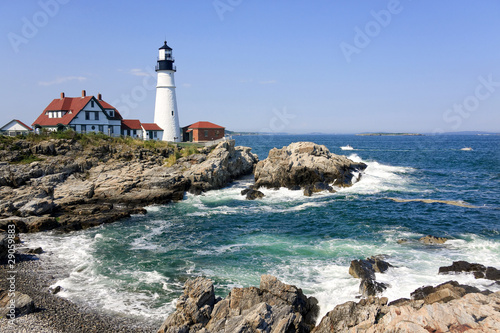 Lighthouse in Portland, Maine photo