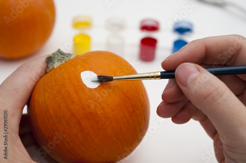 Painting Pumpkin