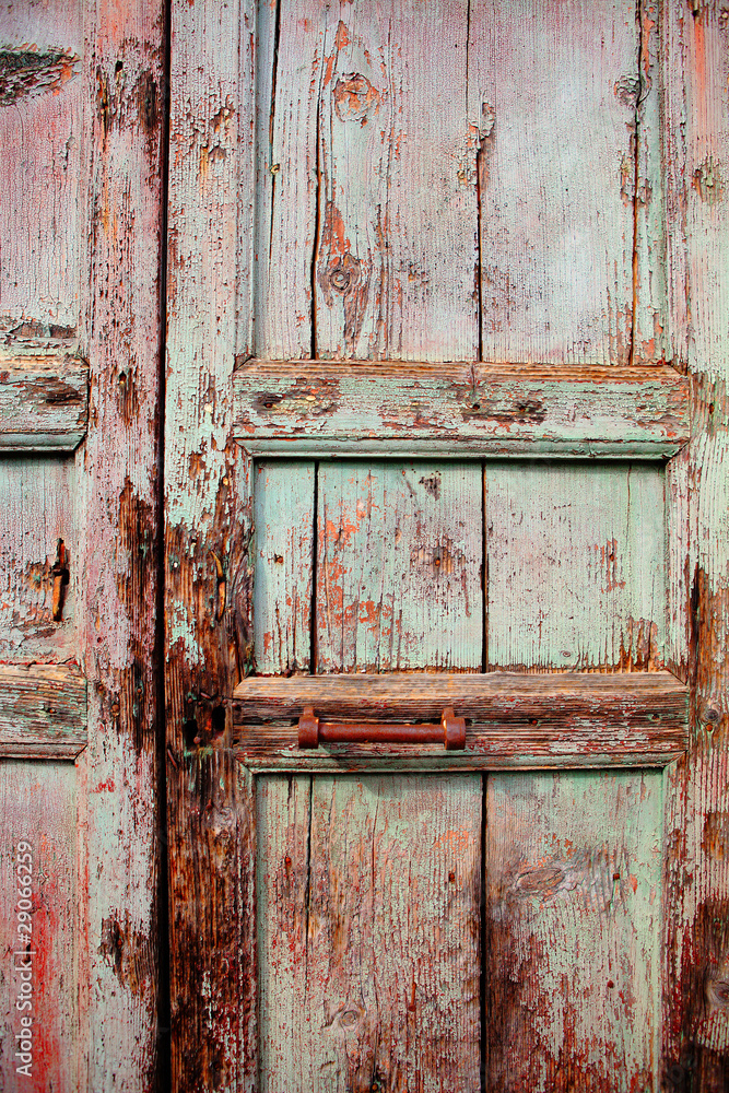 particular of old door particular of old door
