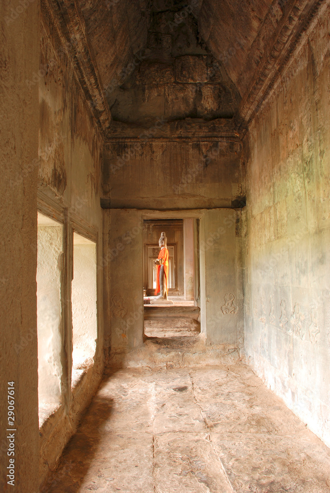Image Of Buddha 1, Angkor Wat, Cambodia