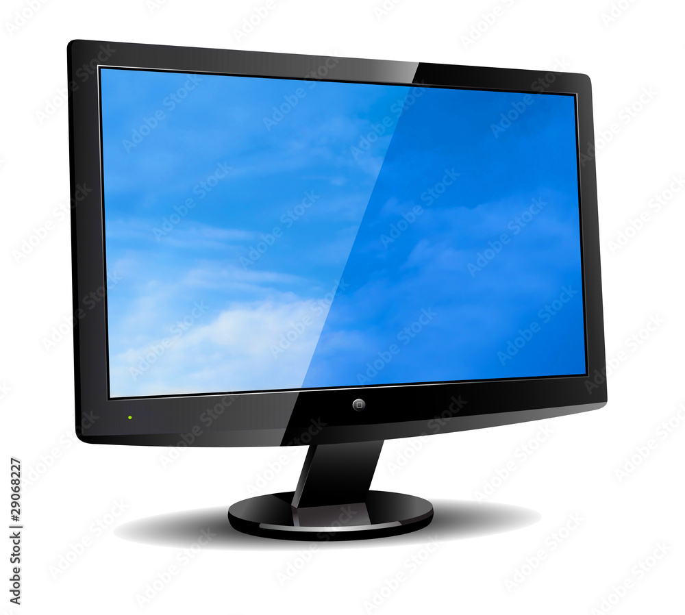 Computer flat wide screen Computer flat wide screen