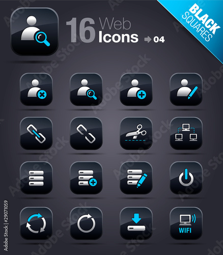 Black Squares - web icons 04