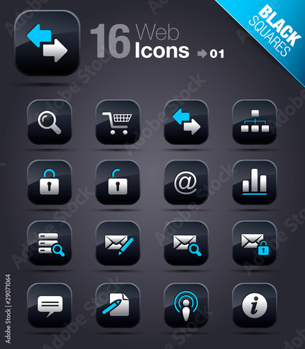 Black Squares - web icons 01