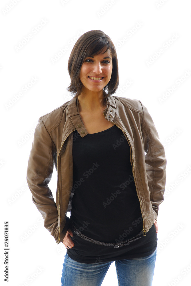 jeune brune souriante 4 jeune brune souriante 4