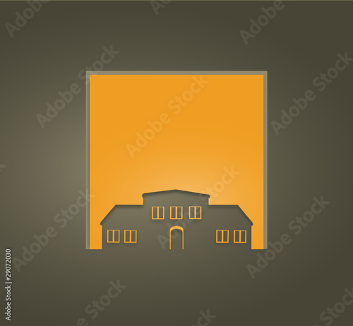 symbole immobilier contemporain