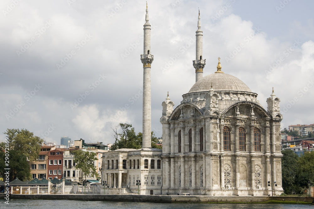 Istanbul - Ortaköy Mosque on the Bosphorus