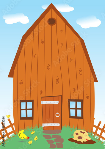 Summer on a farm
