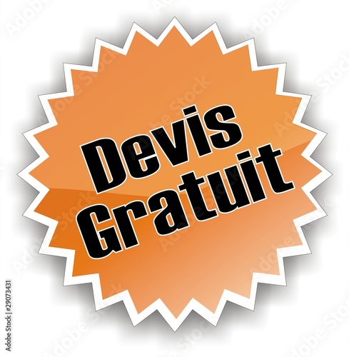 étiquette devis gratuit