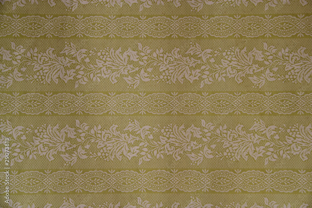 Texture old paper with retro pattern Texture old paper with retro pattern