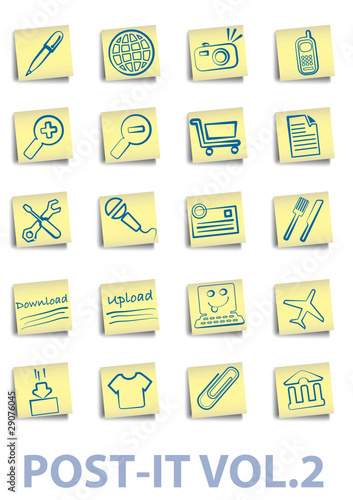 Post-it vol.2 simboli