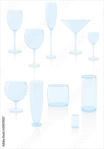 glasses for drinks