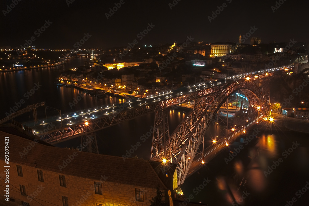 Dom Luis Iron Bridge in Porto