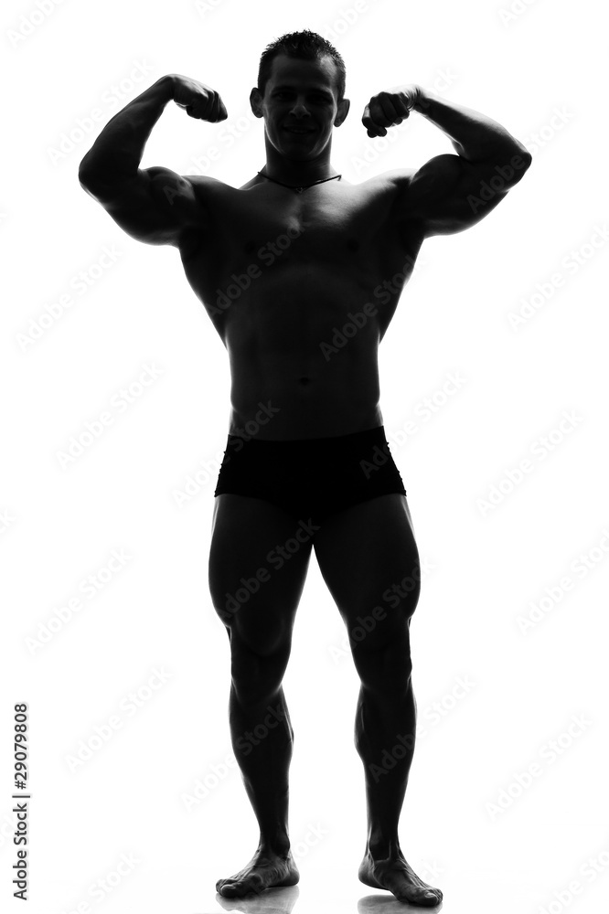 muscle silhouette