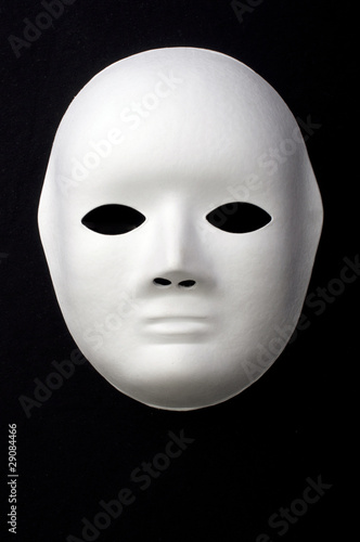 White mask