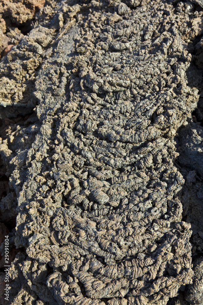Stones of volcanic flow give a beautiful structure Stones of volcanic flow give a beautiful structure