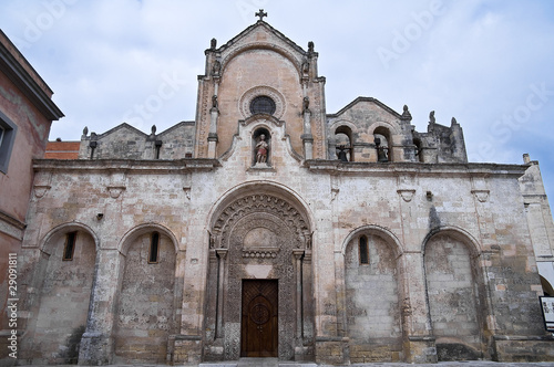 St. Giovanni Battista Church. Matera. Basilicata.