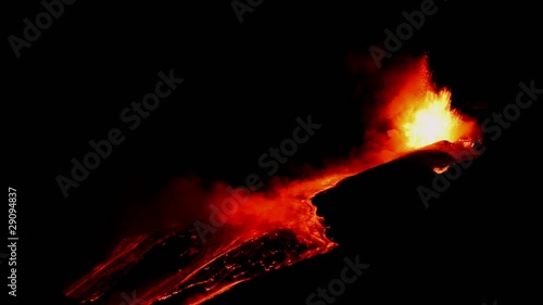 Etna eruzione 2011 photo