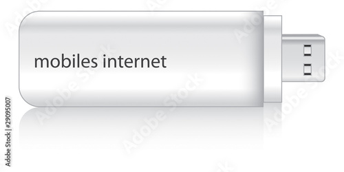 USB Stick weiß mobiles internet