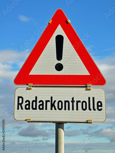 Obraz na płótnie verkehrszeichen w salonie